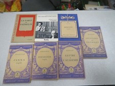 CA69 LOT DE 7 LIVRES CLASSIQUES LAROUSSE ET AUTRES CAMUS L ETRANGER