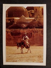 ARABIE SAOUDITE Bart et Faquih porteur d'eau en âne  carte postale postcard