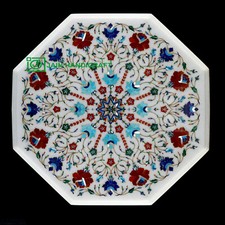 22'' White Marble Table Top