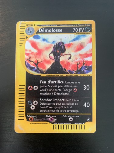 Carte pokémon démolosse - carte,