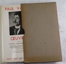 La Pléiade Paul Valéry Oeuvres Tome 1 1962