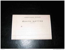 correspondance militaire carte