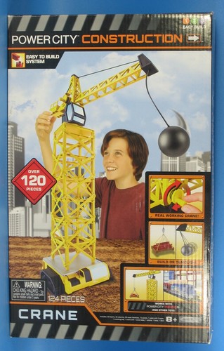 Power city construction crane - city,