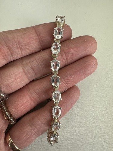 Bracelet tennis argent - bracelet,