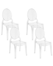 Beliani - Lot de 4 Chaises -