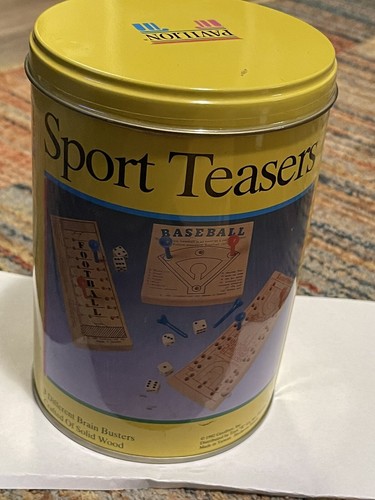 1992 sports teasers wooden - 1992,