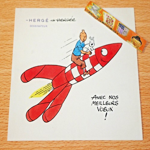 Rare fac similé herge - rare, tintin
