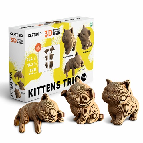 Cartonic puzzle kittens - cartonic,