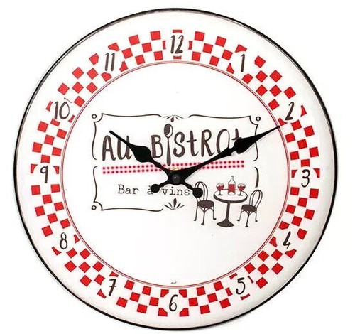 Horloge vintage bistrot - vintage, au