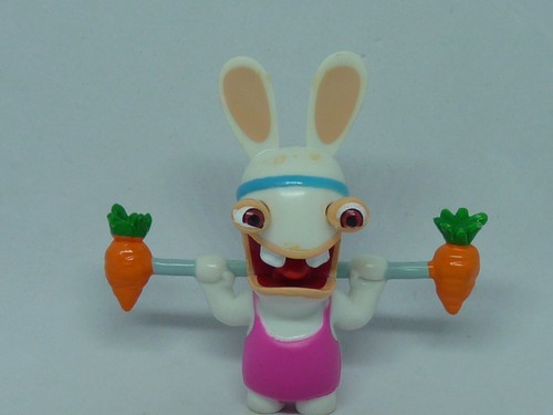 Figurine pvc plastique lapin - plastique,