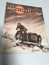 revue Motocycles N° 31 1950