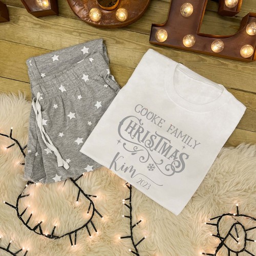 Personalised family christmas - family,