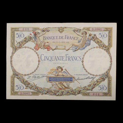 Billet francs luc - 50,