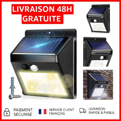 Projecteur led solaire 20 - led, 6w,