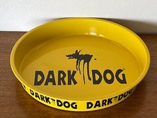 Magnifique plateau Métal publicitaire de bistrot Dark Dog - Energy Drink Bar Pub