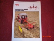 BROCHURE   PUBLICITAIRE  ANDAINEURS  ROTATIFS   VICON