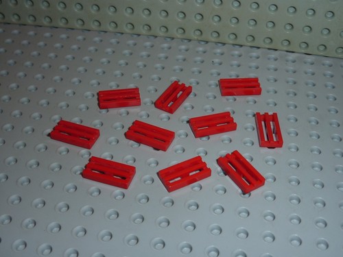 Lego red tiles 2 - 10, x