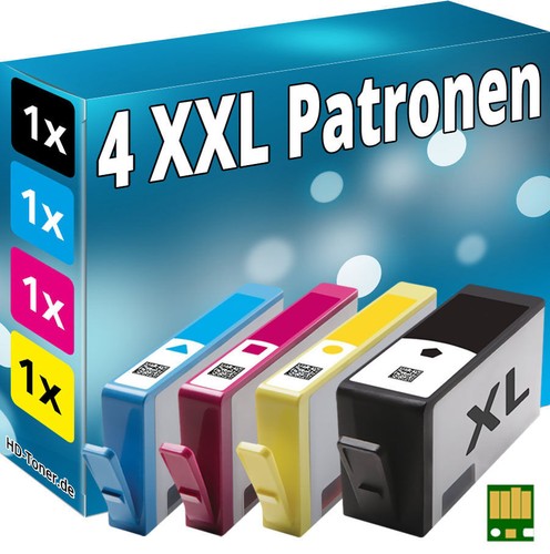 Encre cartouches pour hp - 4x,
