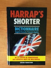 HARRAP'S SHORTER DICTIONNAIRE anglais-Fran�ais / Fran�ais-Anglais