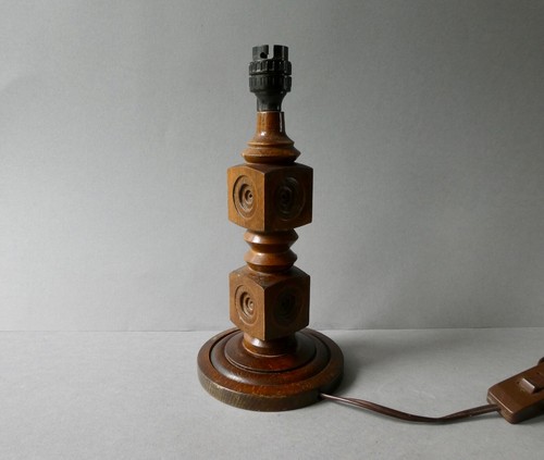 Pied lampe bois - lampe,