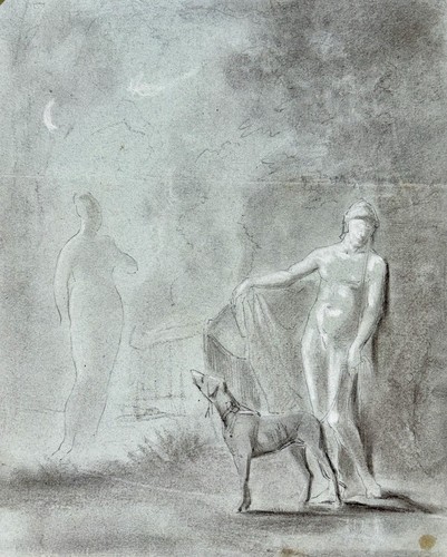 Dessin ancien crayon - dessin,