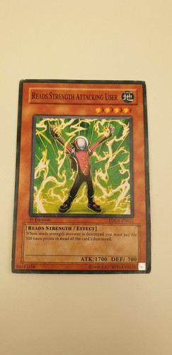 Card reads strength - card:,