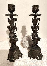 paire de bougeoirs Mod Dep en