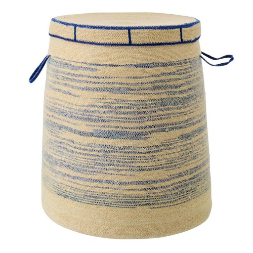 Panier avec couvercle jonc - avec, en