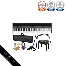 Roland FP-60X BK [CB-B88V2 Complete Set] Piano Numérique Noir Marque FP60XJapan