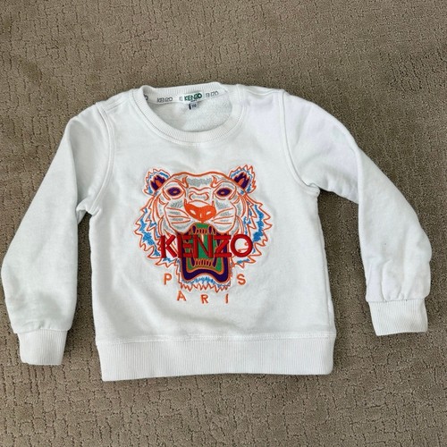 Kenzo logo embroidered lion - kenzo,