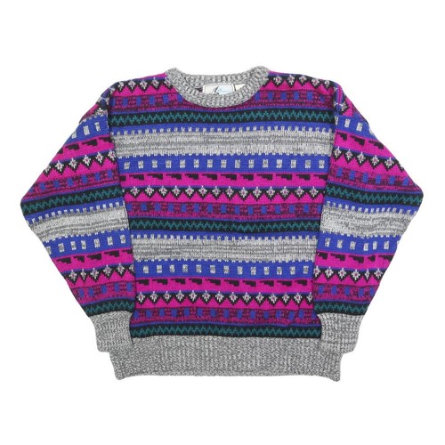 Pull femme gris rose - rose, À