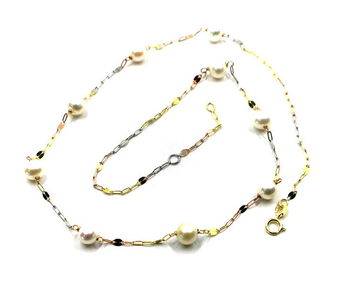 Collier jaune blanc et - jaune,,