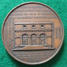 050/LOUIS XVIII- Pose 1ère Pierre de la Barrière de Sèvres, 5 mai 1824-RARE