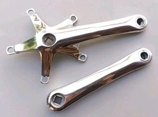 Manivelles Sachs New Success 172,5 mm Vélo Route Vintage Poli BCD 135 Crankset 