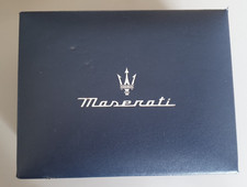 BOITE COFFRET MONTRE VIDE - MASERATI BLEU - VELOURS