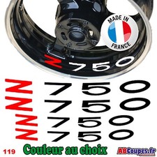 Stickers Jantes Z750 - Decals