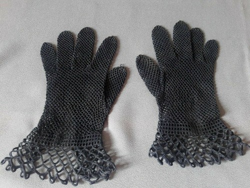 N11 anciens gants - anciens, résille