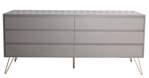 Vintage buffet bois - buffet, en