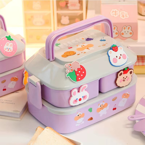 Boîte bento kawaii - bento, portable