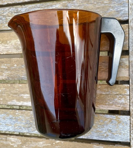 Broc carafe vereco - carafe, ambre