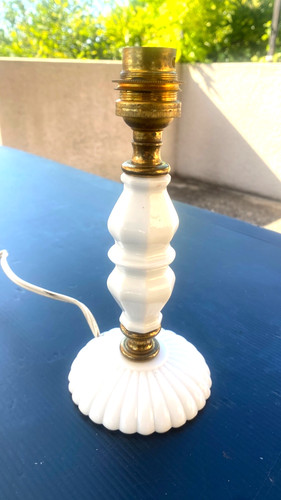 Pied lampe opaline - pied,