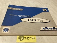 Terrot Automoto cyclomoteur BB TLS catalogue pièces détachées 1963