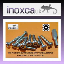 ACIER INOX A2 HEX BOUTON