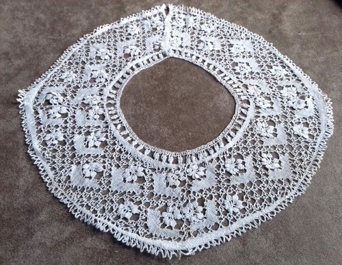 Col ancien dentelle - col,