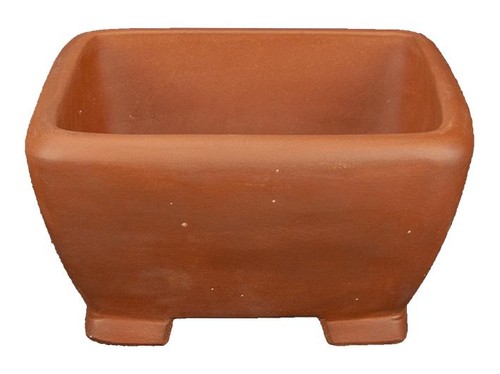 Pot bonsaï carré grès - bonsaï, en