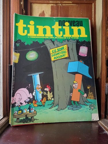 Magazine tintin vintage - tintin,