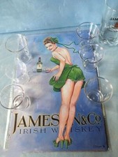 SERVICE VERRES JAMESON ET SON PRESENTOIR à VERRINES - NEUFS