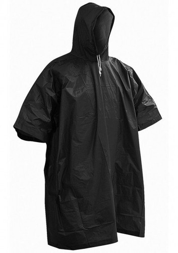 Poncho vinyle noir gr 200 - vinyle,, noir,