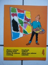 TINTIN  /  ALBUM A COLORIER  /