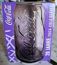 Nouveau verre / GLASS COCA COLA 20 Ans Canettes 2025 VIOLET , neuf    EXPORT 
